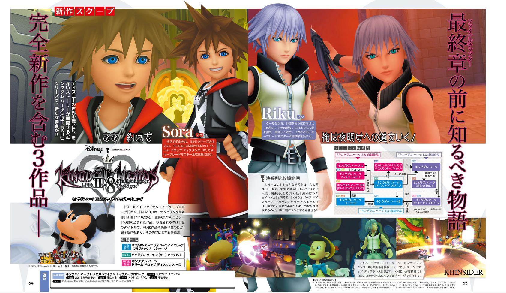 Kingdom Hearts HD 2.8 Featured in Famitsu - News - Kingdom Hearts Insider